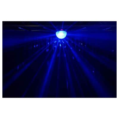 4x Blizzard Snowball DMX RGBW LED Multi Beam Effect Lights w/ Carry Bags image 2