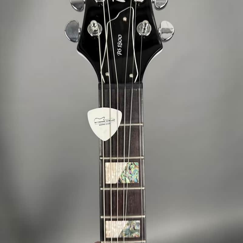 Washburn PS 1800 Paul Stanley Signature KISS in weiß white Gigbag
