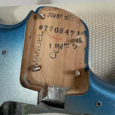 Fender American Elite Loaded Body with Tremolo Skyburst image 8