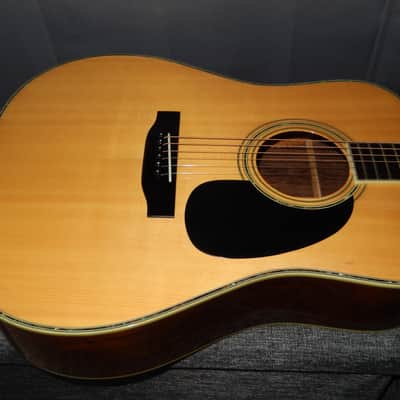 MADE IN JAPAN 1980 - MORRIS W60 - AMAZING - MARTIN D41 STYLE - ACOUSTIC GUITAR image 4