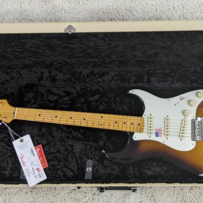 Fender Eric Johnson Signature Stratocaster guitar, Maple Neck, 2 Color Sunburst image 6
