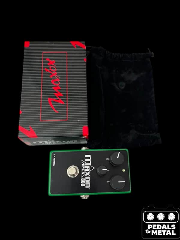 Maxon Apex 808 Overdrive 2020 - Black / Green - X18815 image 1