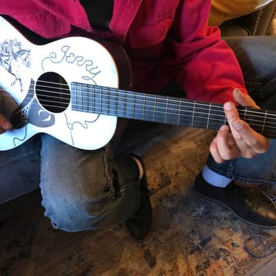 Vintage Regal Jerry the Yodeling cowboy parlor guitar 1940 with case image 2