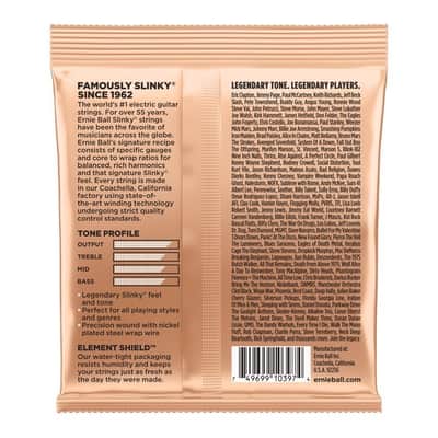 Ernie Ball Turbo Slinky 9.5-46 Electric Guitar Strings 2224 image 2