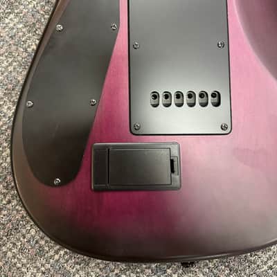 Sterling Jason Richardson Cutlass Signature Cosmic Purple Burst Satin 6 String Guitar image 15