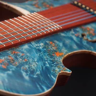 Stradi Lavafall Symphony 7-String Guitar (not a bass) 2023 - Satin image 8