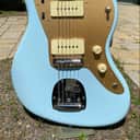 Fender CME Exclusive Player Jazzmaster Upgraded! 2021 - 2023 - Sonic Blue / White