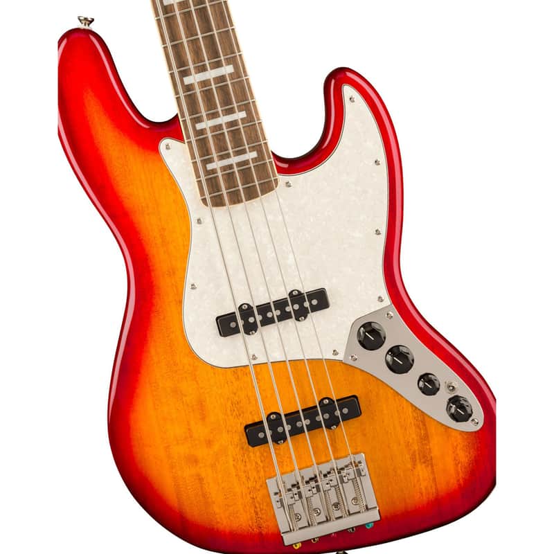 Squier Classic Vibe Active '70s Jazz Bass V 5-String Bass - Sienna Sunburst image 1
