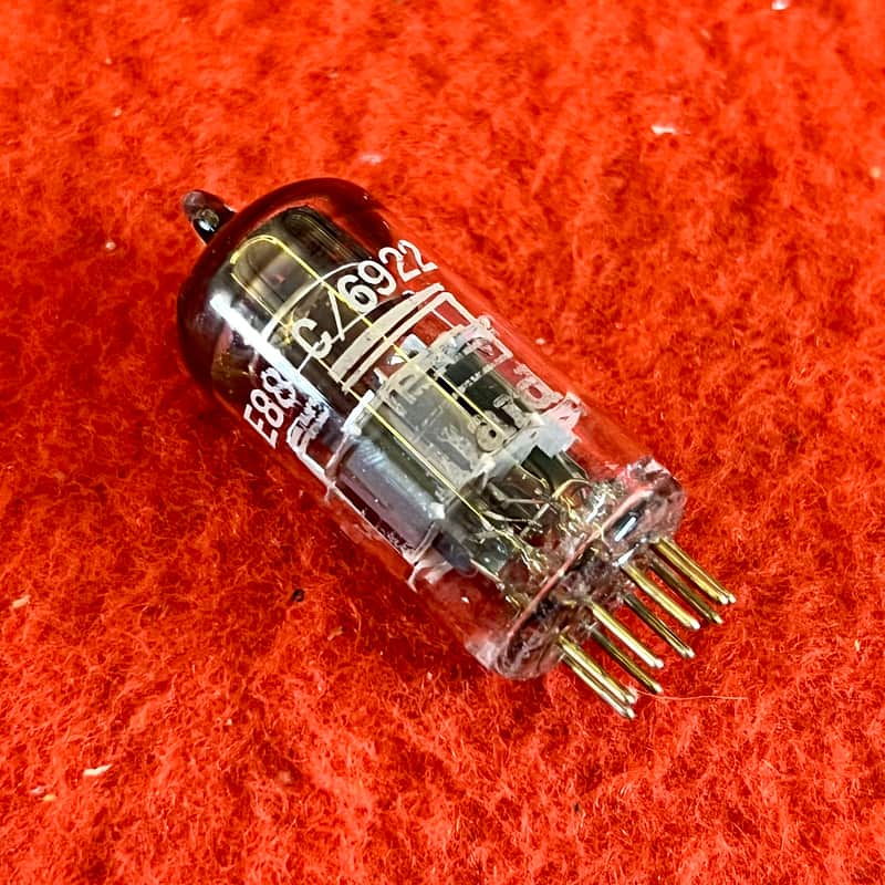Mullard E88CC 6922 audio valve 1950’s 1960 - IEC original vintage UK preamp tube England image 1