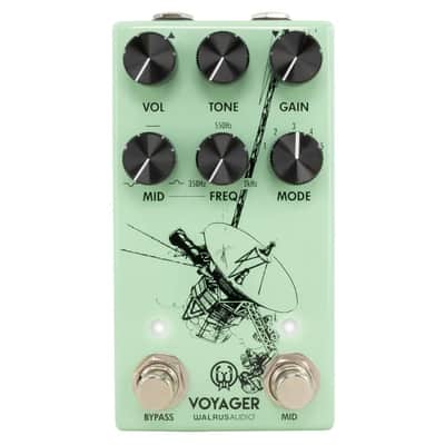 New Walrus Audio Voyager MKII Preamp Overdrive Guitar Effects Pedal Seafoam image 1