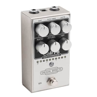 Origin Effects Cali76 Bass Compressor Pedal - Classic Silver image 2
