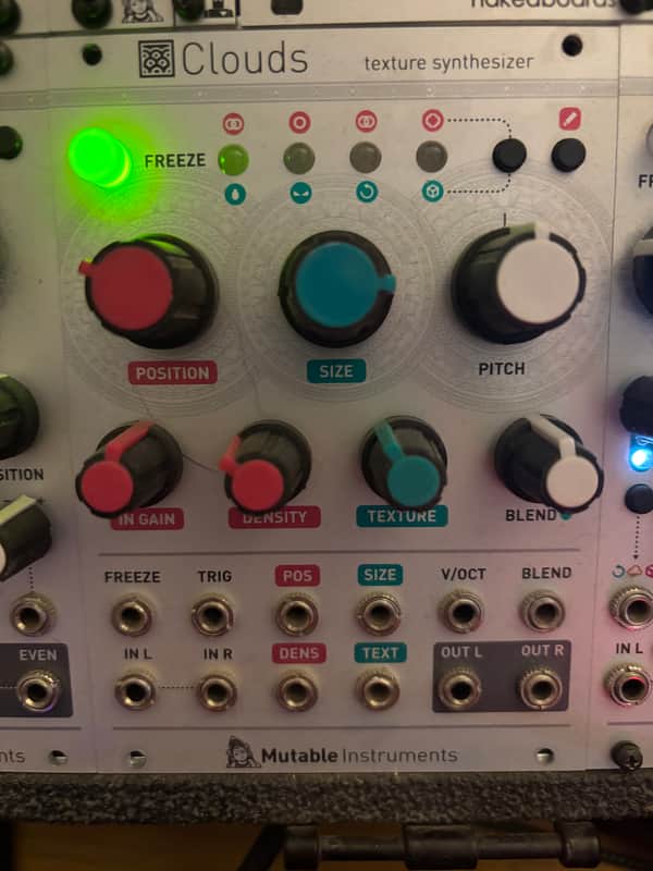 Mutable Instruments Clouds Original Factory 2015 - 2017 - Silver