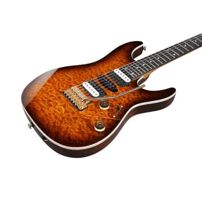 Ibanez Premium AZ47P1QM-DEB Dragon Eye Burst - Electric Guitar image 2