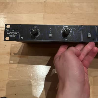 SPL 9946 Transient Designer 2 Dynamics Processor 2001 - 2015 - Black w/ Blue Lightning image 7