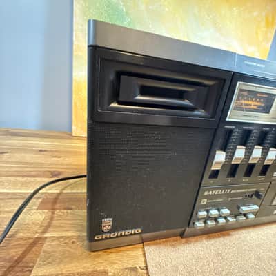 grundig satellit Recorder 4000 Stereo Cassette Player Deck Radio Vintage Boombox image 18