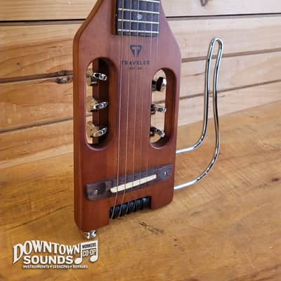 Traveler Guitars Ultra Light Travel Guitar with Traveler Gig Bag - Natural, 2lbs 14oz image 4