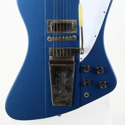 1999 Gibson Custom Shop Historic 65 Reissue Reverse Firebird V Pelham Blue image 9
