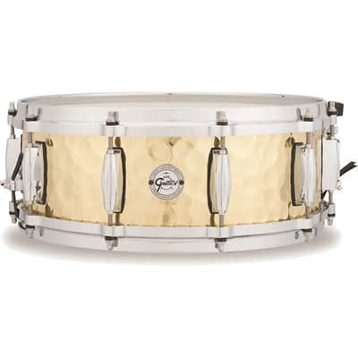 Gretsch S1-0514-BRH Full Range Series 5x14" Hammered Brass Snare Drum