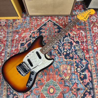 1999 Fender Mustang MG66 Vintage Reissue 3TS image 4