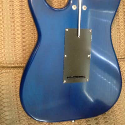 Immagine Stafford String Bender (bends B, G, & D Strings) 2002? See Thru Blue - 7