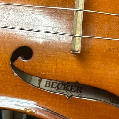 Becker 3/4 Violin Made In Romania image 18