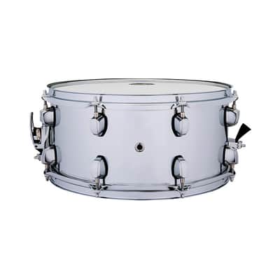Mapex Drums MPX Steel Shell Snare Drum 14x6.5 Chrome Finish Professional Drum image 2