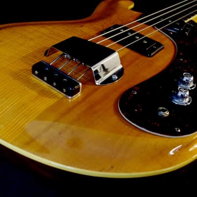 Mosrite MARK X, Model 502 JOE MAPHIS BASS 1967 Natural. Walnut Body. Spruce Top. Maple Neck. image 12