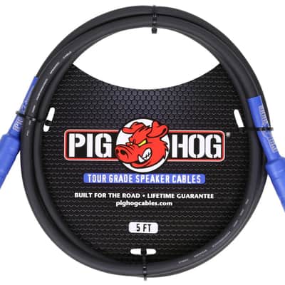 3 Pack Pig Hog PHSC5 9.2mm Gauge Wire Speaker Cable, 5 Ft - New image 2
