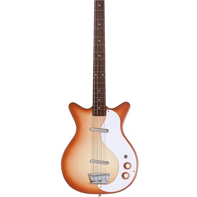 Danelectro'59 Dc Long Scale Bass Copperburst New, D59DCBASS-CPR image 2
