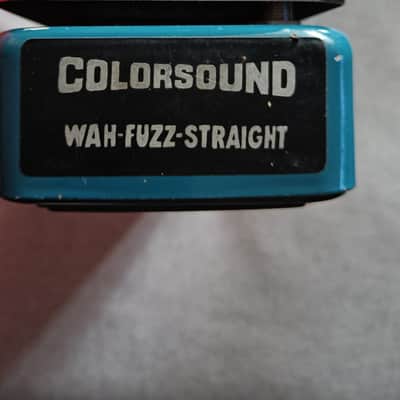 Colorsound  Wah-Fuzz-Straight-1976 - free shipping Europe image 1