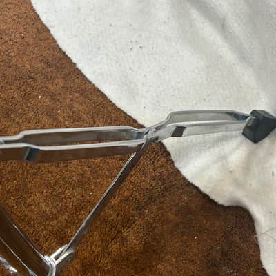 Tama Red Label Double Tom Clip Mount Stand (1274-TTS-186) 80's - chrome image 14