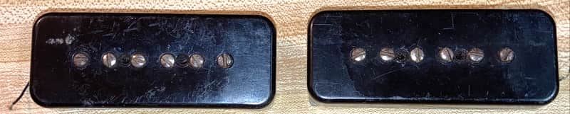 1959 Gibson Les Paul Special USA P-90 Pickups, REAL Soapbars image 1