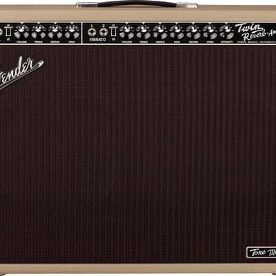 Fender Tone Master Twin Reverb Guitar Amp, Blonde image 1
