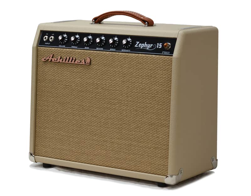 Achillies Blonde Zephyr 15 1x12 Hand Wired Amp Reverb Vibrato image 1