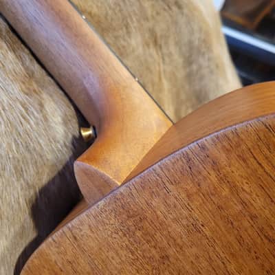 Cabot Guitars All Honduran Mahogany SJ Handmade image 15