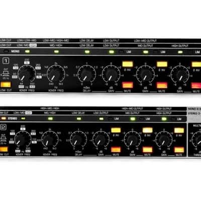 BEHRINGER CX3400-V2 SUPER-X PRO CROSSOVER 3 VIE STEREO 4 MONO USCITA SUBWOOFER image 4