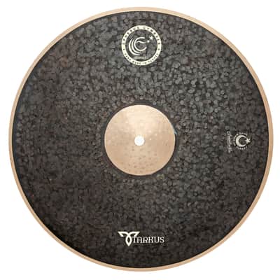 Ephesus Cymbals 3pcs 14" Golden Horn Series Hi-Hat - 20" Tarkus Series Ride - 17" Jazz Attack Crash Cymbal Set image 2