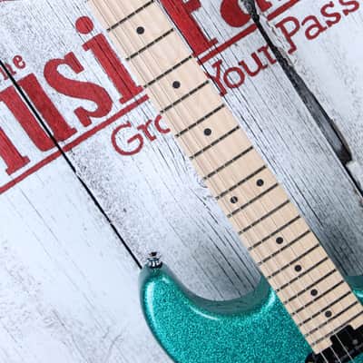 Charvel Pro-Mod San Dimas Style 1 HSS FR M Electric Guitar Aqua Flake w Gig Bag image 10