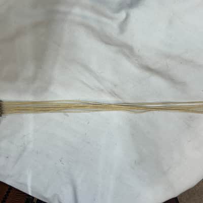 Ludwig Super Sensitive 10 Strand Gut Snares (TDG-U-296) 30's?? - chrome image 18
