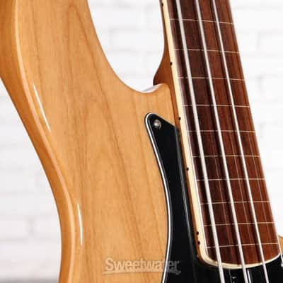Sire Marcus Miller V5 24 Fretless Bass Guitar - Natural (MMFLV5244Nd1) image 6