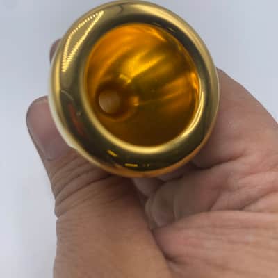 Griego Alessi 3D Gold Plated Large Bore Mouthpiece image 5