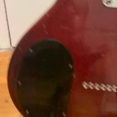 Washburn 1980 Burgundy Raven MIJ Electric Guitar image 14