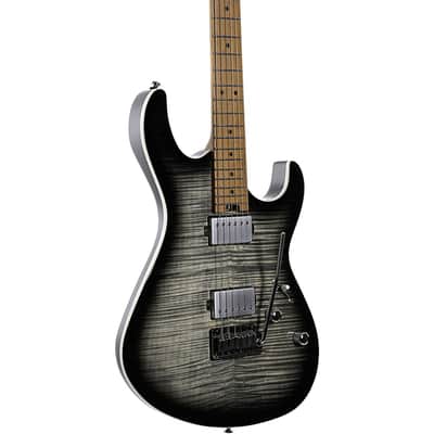 Cort G290FAT II Electric Guitar Regular Transparent Black Burst image 5