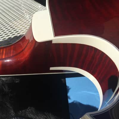 HERITAGE SWEET 16 ARCHTOP "THE LAST ONE" VINTAGE WINE BURST GUITAR image 14
