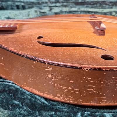 Vintage Strad-o-lin A Style Mandolin 1940's - Dark Tobacco Sunburst image 7