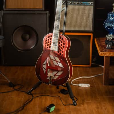 National M-1 Tricone Resophonic Guitar with Pickup image 2