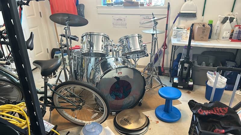 Fibes Kit with Ludwig Supraphonic Snare - 1970's image 1