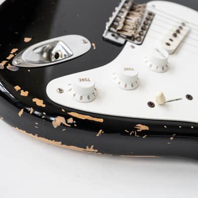 2006 Dennis Galuszka Fender Custom Shop Tribute Series 'BLACKIE' Eric Clapton Stratocaster image 21