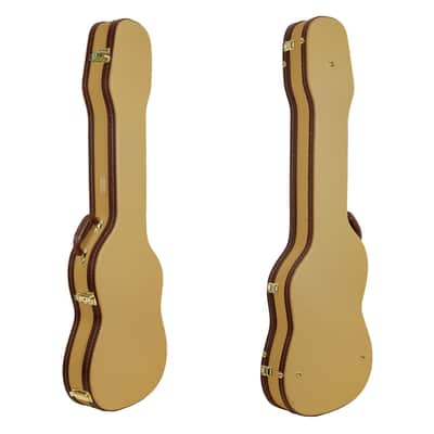 Crossrock Wood Case fits right-hand Precision Bass Style Guitars-Vinyl Tweed image 3
