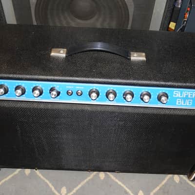 GBX Super Bug early 70's 2 Ch. Reverb 2X12 Combo- All Original Works great image 4